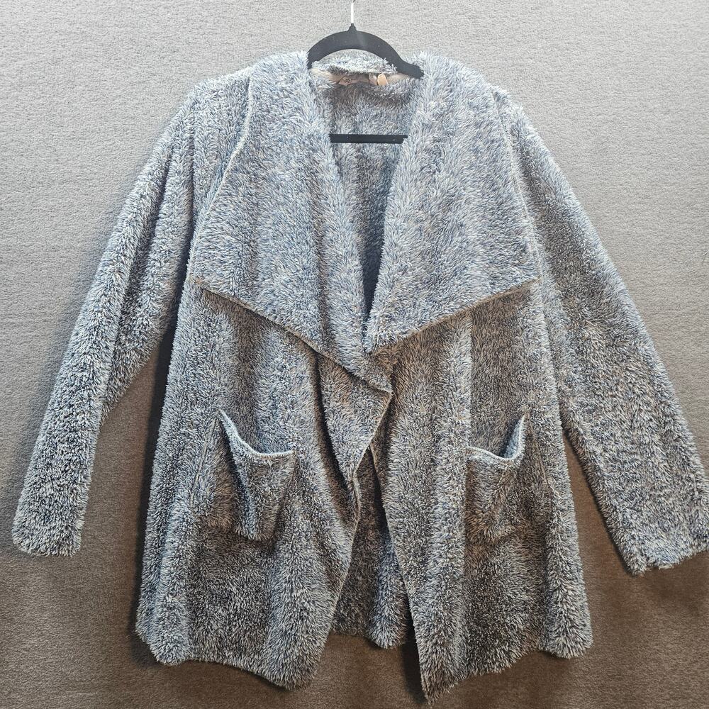 Hugs From Soft Surroundings Small Hug-Me Cardigan Sweater Pockets Cozy Lounge